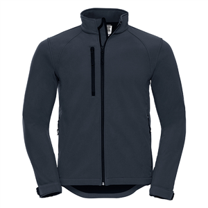 Giubbotto soft shell uomo RUSSELL BAS140M - French Navy