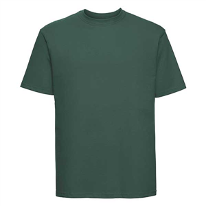 T-shirt personalizzata uomo in cotone 180 gr Russell BAS180M - Verde Bottiglia