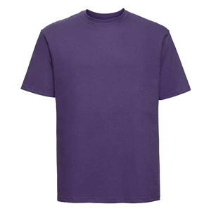 T-shirt personalizzata uomo in cotone 180 gr Russell BAS180M - Viola