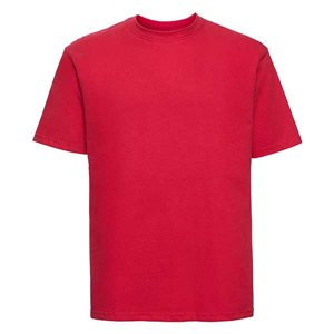 T-shirt personalizzata uomo in cotone 180 gr Russell BAS180M - Rosso