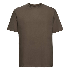 T-shirt personalizzata uomo in cotone 180 gr Russell BAS180M - Moka