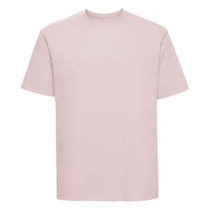 T-shirt personalizzata uomo in cotone 180 gr Russell BAS180M - Rosa Cipria