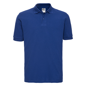 Polo uomo in cotone 200gr Russell  BAS569M - Blu Royal