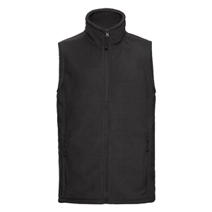 Gilet uomo in pile RUSSELL BAS872M - Nero