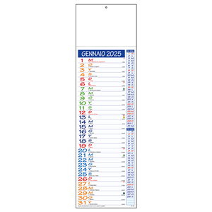 Calendario olandese termosaldato MULTICOLOR C0390 - Bianco