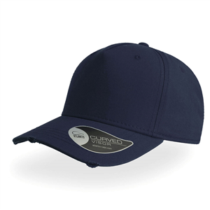 Cappellino personalizzato in cotone Atlantis CARGO CARG - Blu navy
