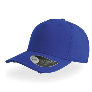 Cappellino personalizzato in cotone Atlantis CARGO CARG - Blu royal