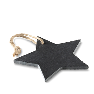 Decorazione Albero di Natale SLATESTAR CX1434 - Nero