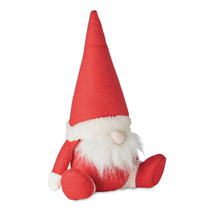 Peluche Gnomo di Natale DWARF CX1482 - Rosso