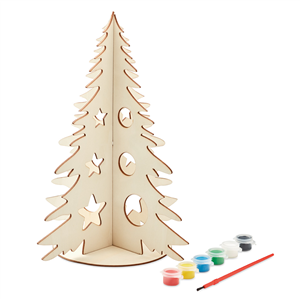 Albero di Natale fai da te TREE AND PAINT CX1493 - Legno