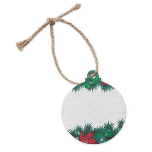 Decorazione Albero di Natale BAUSEED CX1515 - Bianco