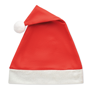 Cappello Babbo Natale personalizzato in rpet BONO RPET CX1525 - Rosso