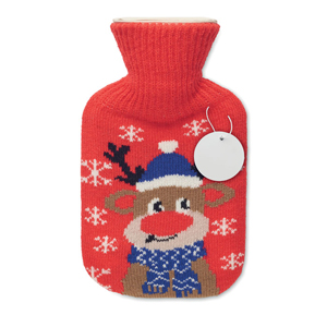 Borsa dell'acqua calda 250ml AARHUS CX1543 - Rosso