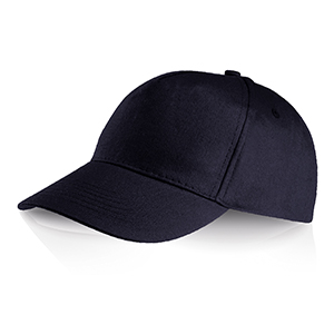 Cappello da baseball personalizzato in cotone 5 pannelli Legby Ocean Breeze PERRY D15571 - Nero