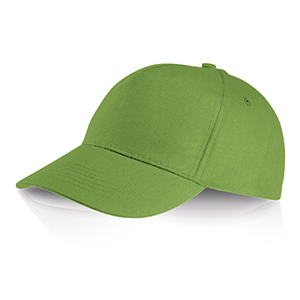 Cappello da baseball personalizzato in cotone 5 pannelli Legby Ocean Breeze PERRY D15571 - Verde Chiaro