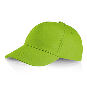 Cappello da baseball personalizzato in cotone 5 pannelli Legby Ocean Breeze JOY D17574 - Lime