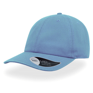 Cappellino da baseball personalizzabile in cotone Atlantis DAD HAT DADH - Azzurro