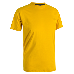 T shirt personalizzabile uomo in cotone 150gr Myday SKY E0400 - Giallo