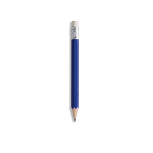 Mini matite con gomma FANNY SHORT E16205 - Blu Navy