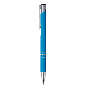 Penne personalizzate in metallo DEGAS E16978 - Azzurro