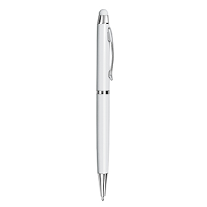 Penna in metallo GEMINI E17870 - Bianco