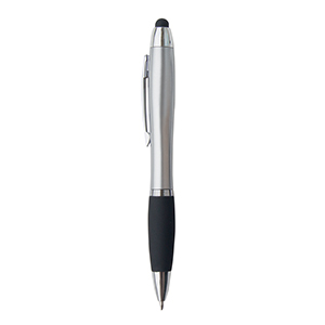 Penna personalizzata con touch screen e luce interna MOON E18857 - Silver
