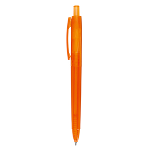 Penna a sfera in plastica rpet CAROL E20829 - Arancio