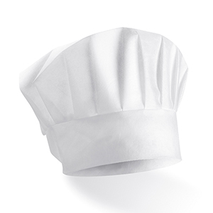 Cappello da cuoco Legby Bistrot CHEF F11112 - Bianco
