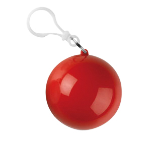 Poncho impermeabile PONCHO-BALL G13064 - Rosso
