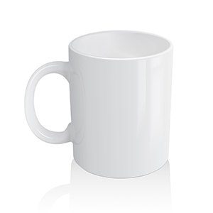 Tazza sublimatica in ceramica 300 ml MUG G14349 - Bianco