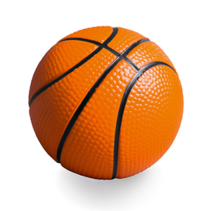 Antistress a forma di palla BASKET G17726 - Arancio