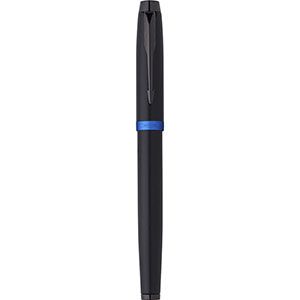 Parker IM Vibrant Rings PVD rollerball GV1006069 - Blu - Nero