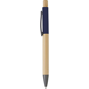 Penna bamboo personalizzata CESAR GV1014841 - Blu