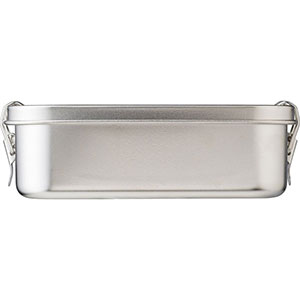 Lunch box personalizzato in acciaio inox da 1.1 L KASEN GV1014863 - Argento
