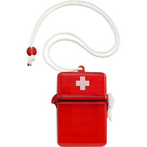 Kit Pronto Soccorso 14 pezzi RAHIM GV1374 - Rosso