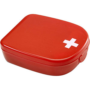 Kit Primo Soccorso 5 pezzi MILA GV1387 - Rosso