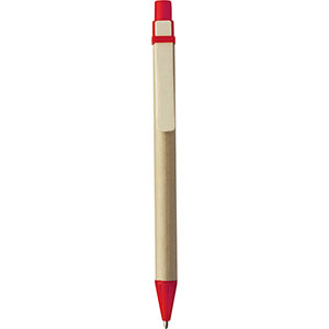 Penna ecologica in cartone PETER GV2019 - Rosso
