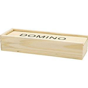 Gioco domino in legno ENID GV2546 - Marrone