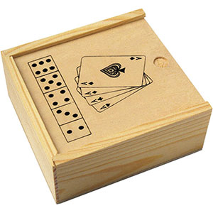Gioco con 52 carte e 4 dadi MYRIAM GV2553 - Multicolor