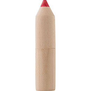 Gadget con 6 matite colorate in legno FRANCIS GV2786 - Marrone