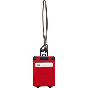 Etichette bagaglio personalizzata JENSON GV3167 - Rosso