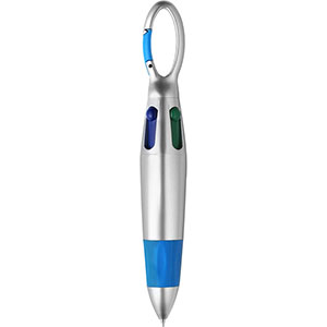 Penna 4 colori personalizzata MARVIN GV3306 - Celeste