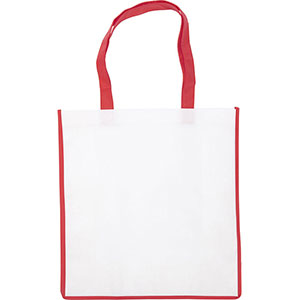Shopping bag personalizzata tnt cm 38x40x15 AVI GV3610 - Rosso