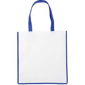 Shopping bag personalizzata tnt cm 38x40x15 AVI GV3610 - Blu Royal