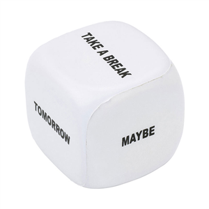 Antistress cubo decision maker NESTOR GV3690 - Bianco