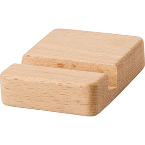 Supporto per cellurare in legno NYLA GV415104 - Marrone