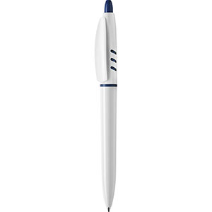 Stilolinea penna a sfera S30 in plastica GV4740 - Bianco - Blu
