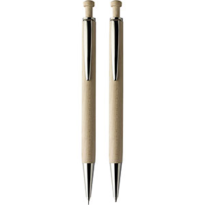 Penna in legno e roller MORRIS GV5741 - Marrone