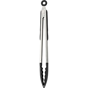 Pinza da barbacue in acciaio inox MAEVE GV6538 - Nero - Argento