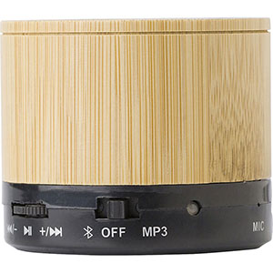 Speaker wireless personalizzatili in bamboo ROSALINDA GV709648 - Bamboo